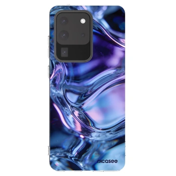 Picasee Samsung Galaxy S20 Ultra 5G G988F Hülle - Transparentes Silikon - Iris liquid
