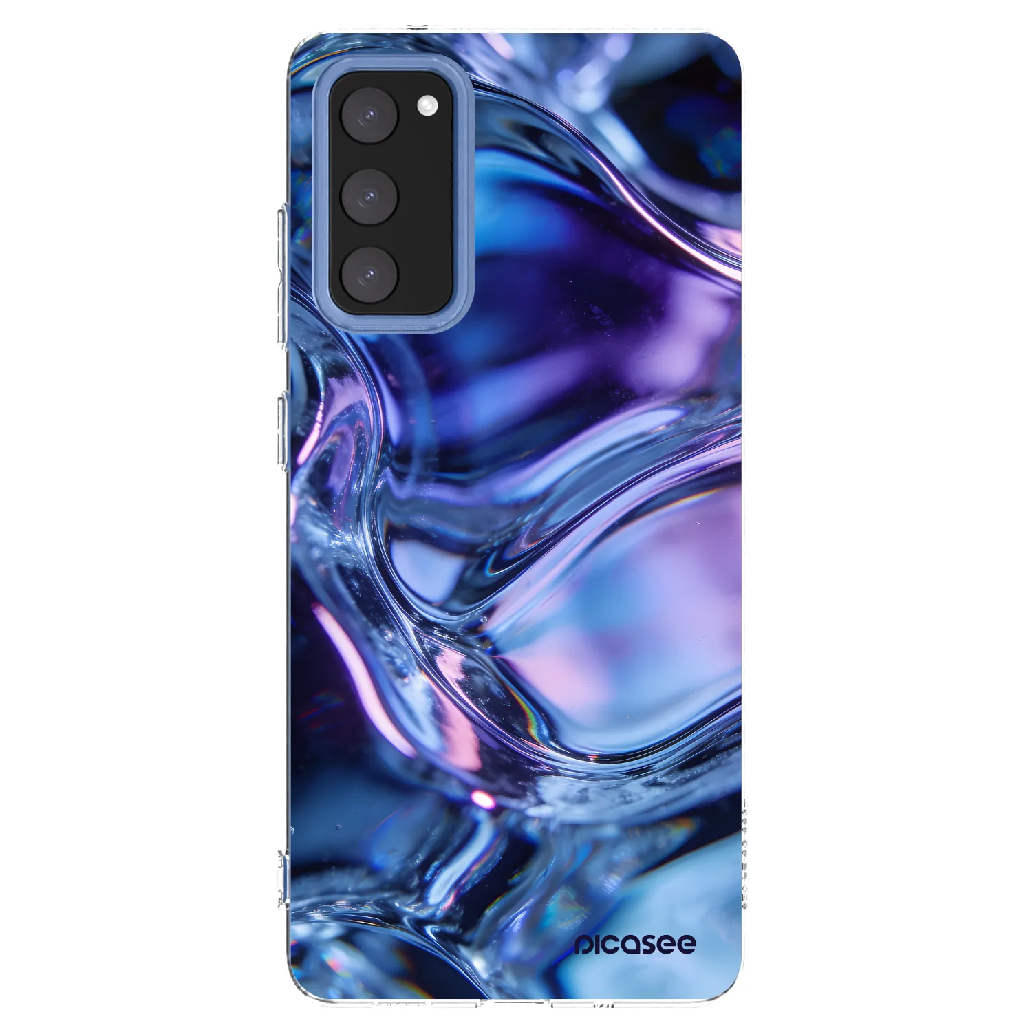 Picasee Samsung Galaxy S20 FE Hülle - Transparentes Silikon - Iris liquid