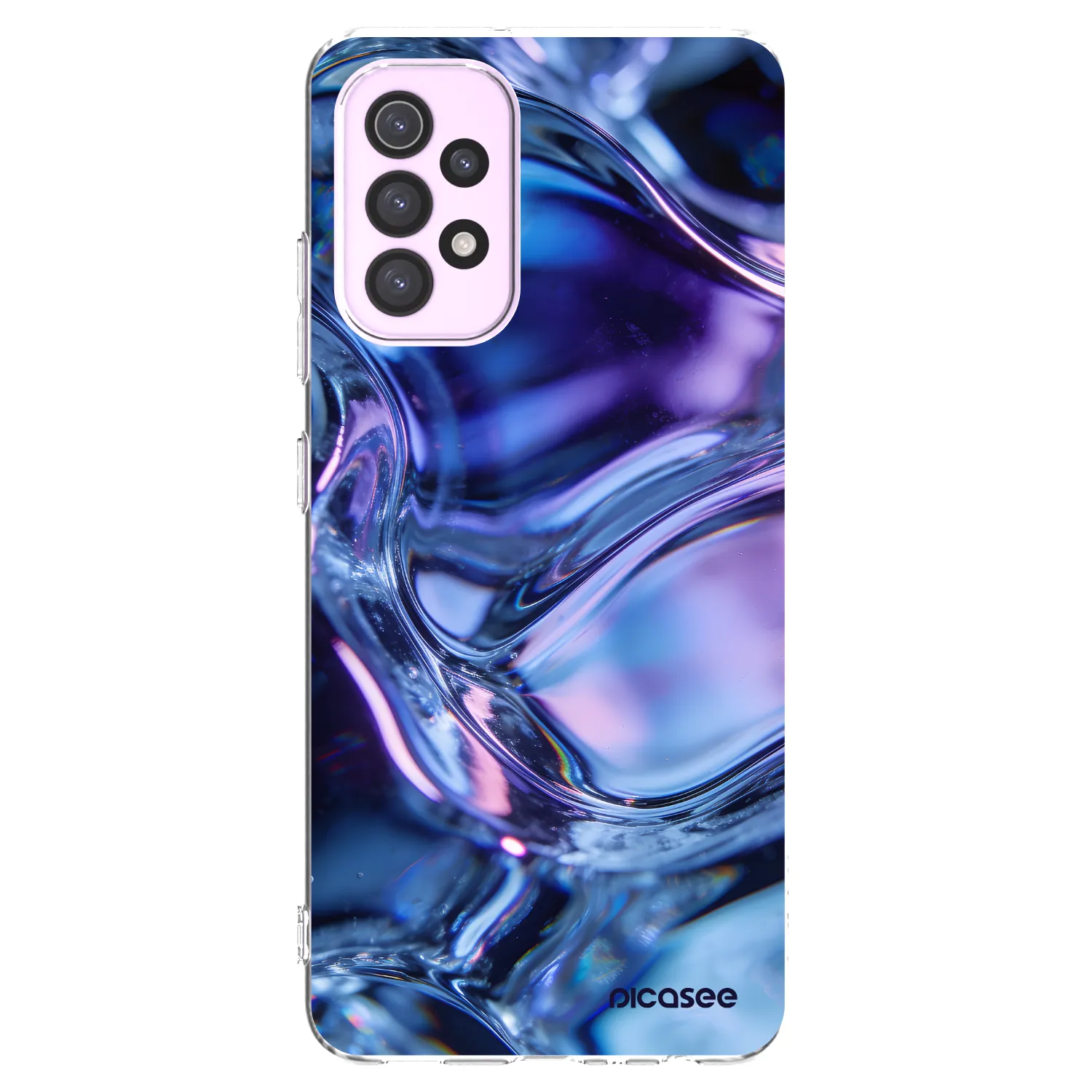 Picasee Samsung Galaxy A32 5G A326B Hülle - Transparentes Silikon - Iris liquid