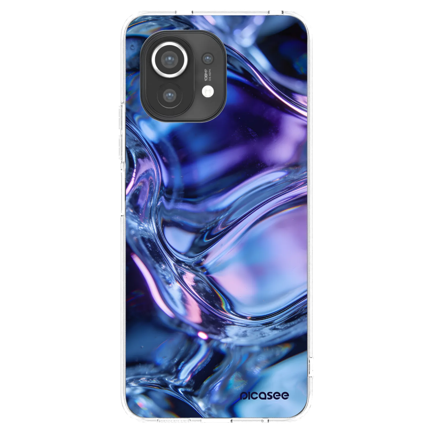 Picasee Xiaomi Mi 11 Hülle - Transparentes Silikon - Iris liquid