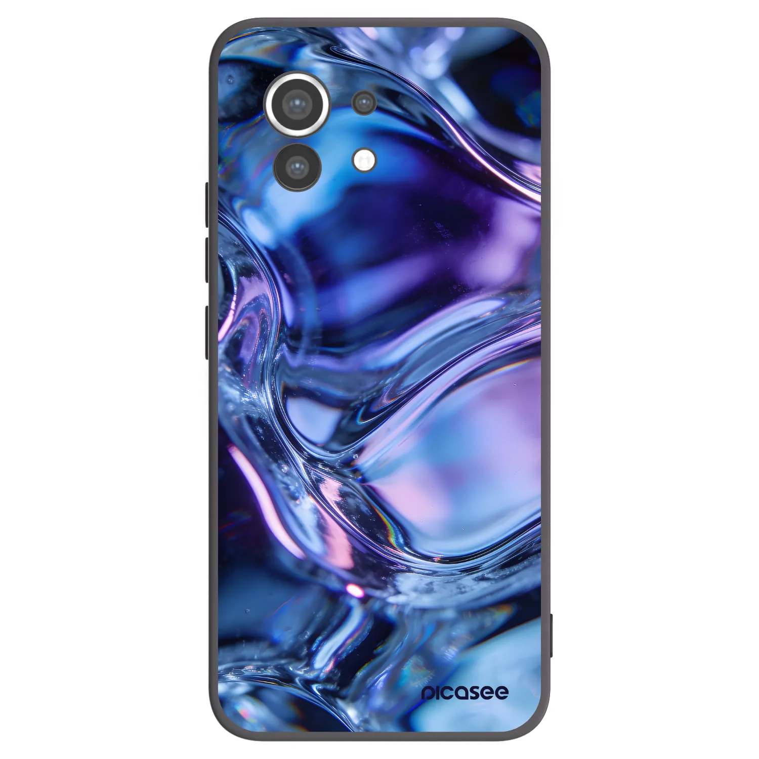 Picasee Xiaomi Mi 11 Hülle - Schwarzes Silikon - Iris liquid