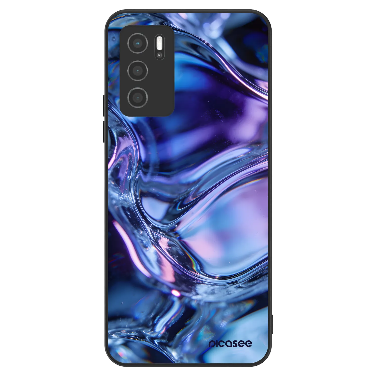 Picasee ULTIMATE CASE für OPPO A16 - Iris liquid