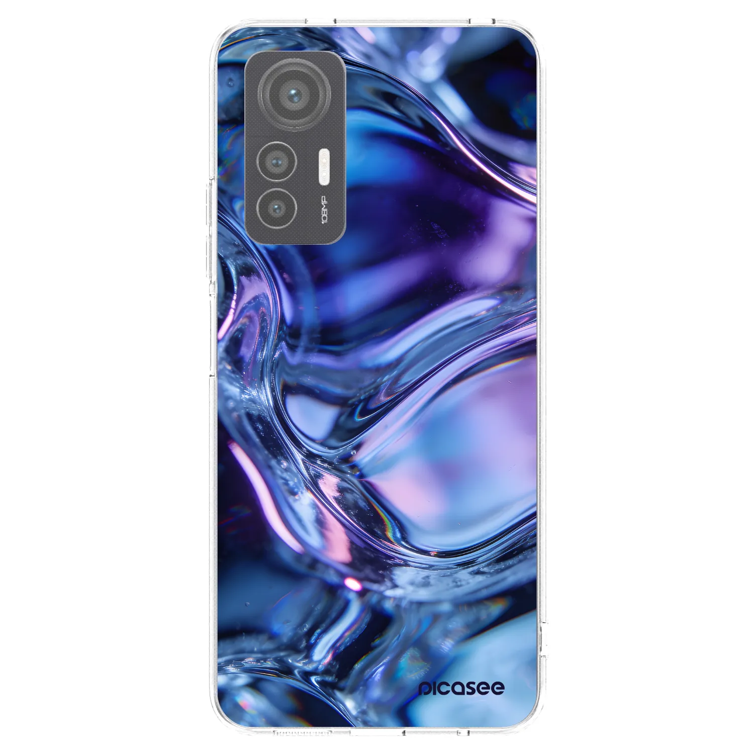 Picasee Xiaomi 12 Lite Hülle - Transparentes Silikon - Iris liquid