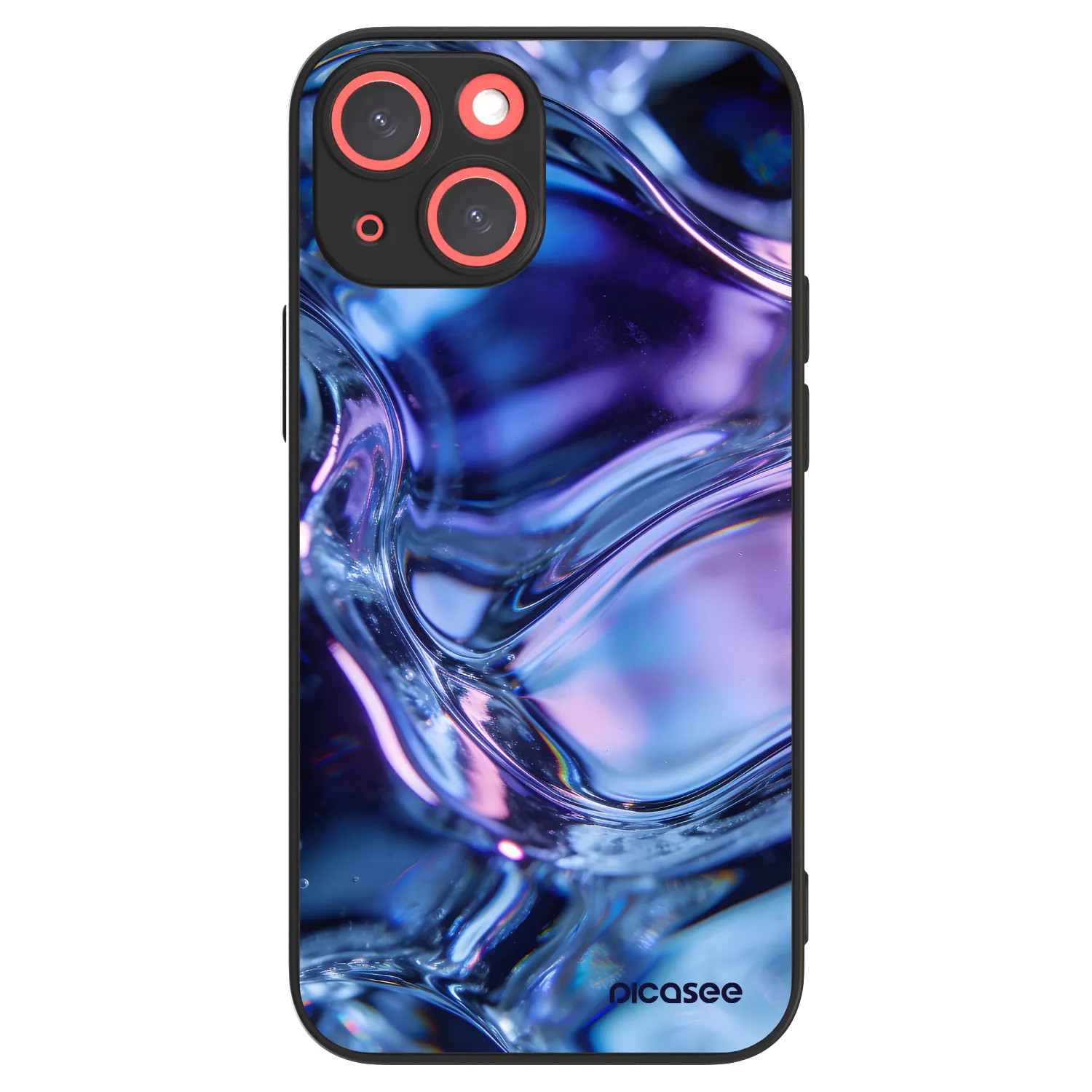 Picasee ULTIMATE CASE MagSafe für Apple iPhone 13 mini - Iris liquid