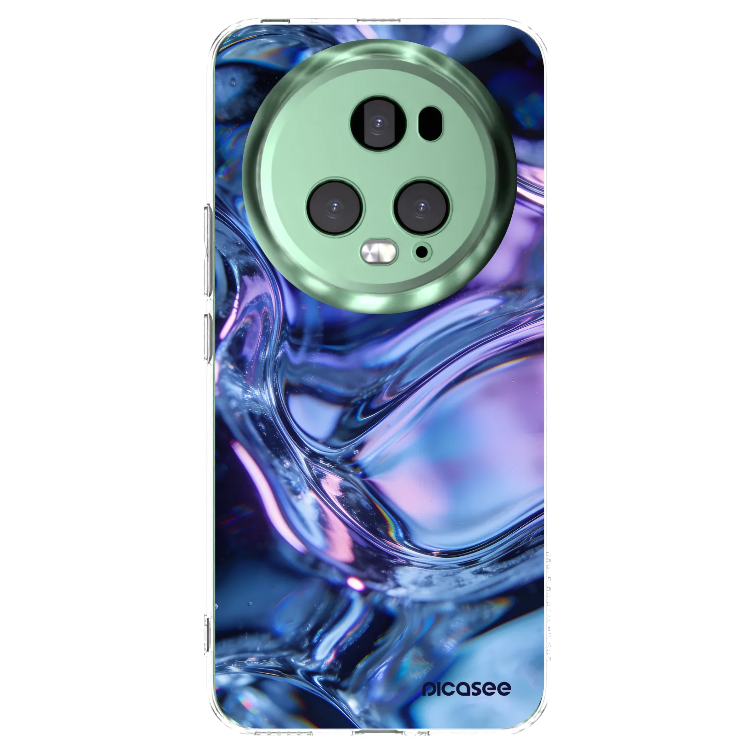 Picasee Honor Magic5 Pro Hülle - Transparentes Silikon - Iris liquid