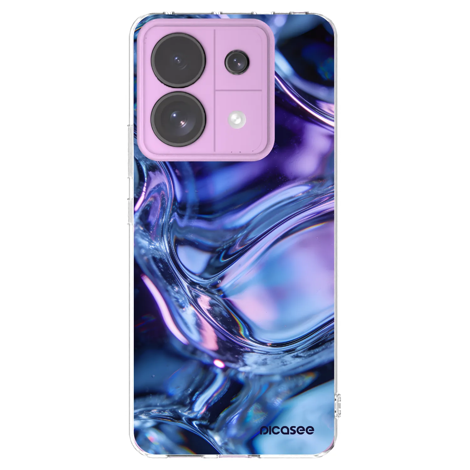 Picasee Xiaomi Redmi Note 13 Pro 5G Hülle - Transparentes Silikon - Iris liquid