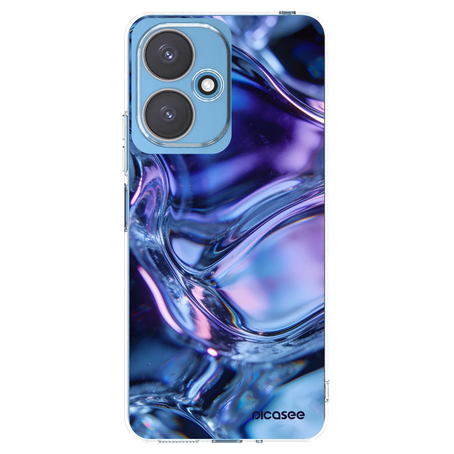 Picasee Xiaomi Redmi 13C 5G Hülle - Transparentes Silikon - Iris liquid