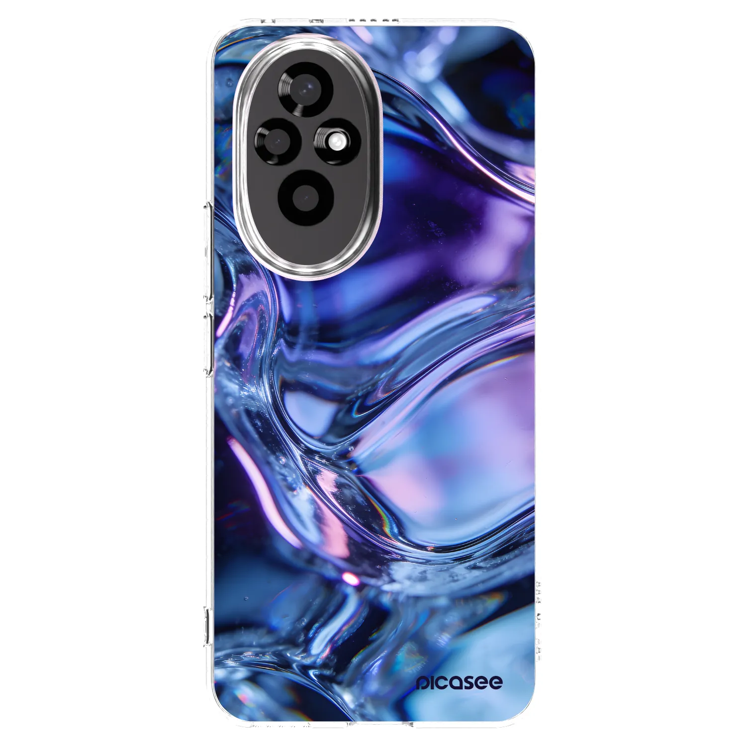 Picasee Honor 200 Pro 5G Hülle - Transparentes Silikon - Iris liquid