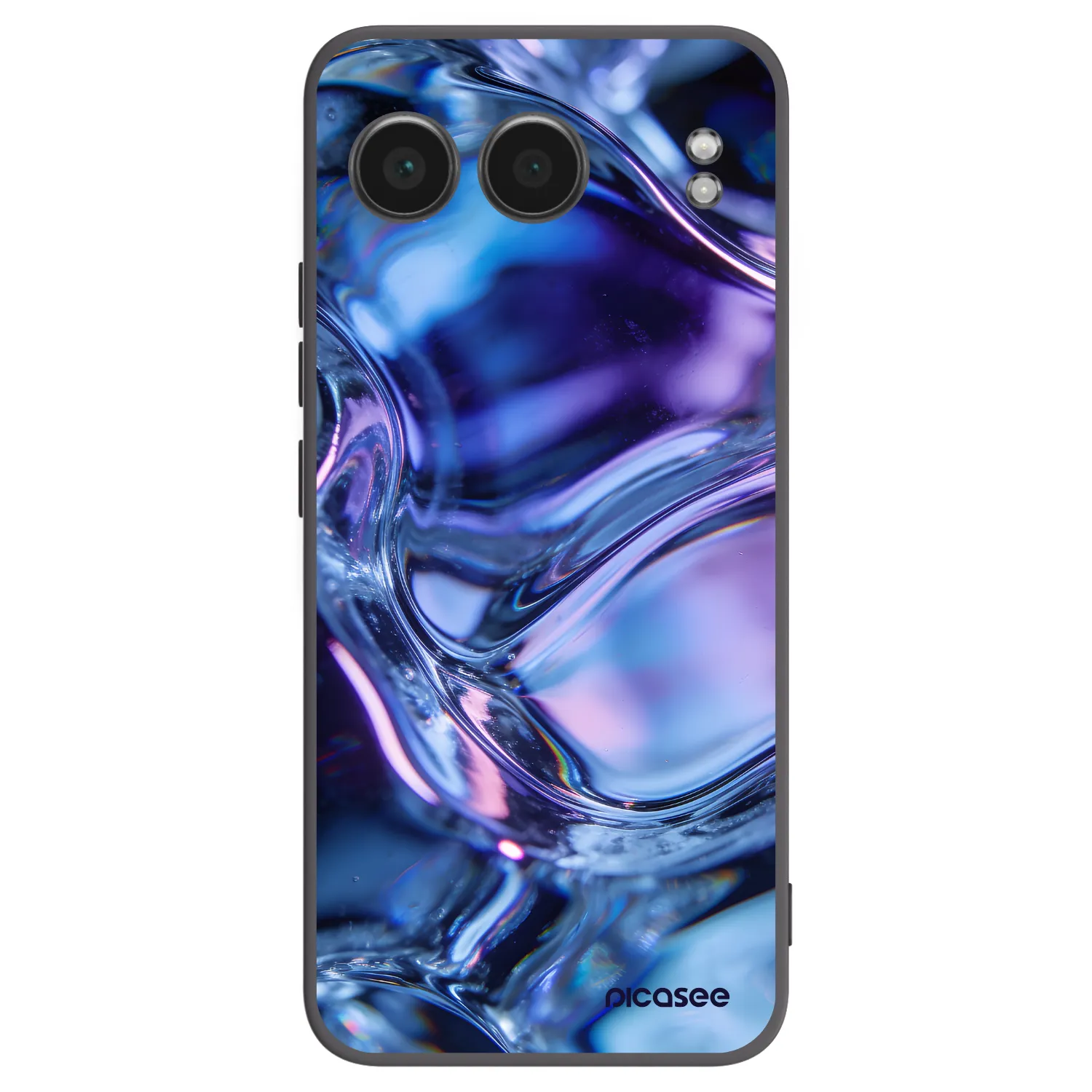 Picasee OnePlus Nord 4 Hülle - Schwarzes Silikon - Iris liquid