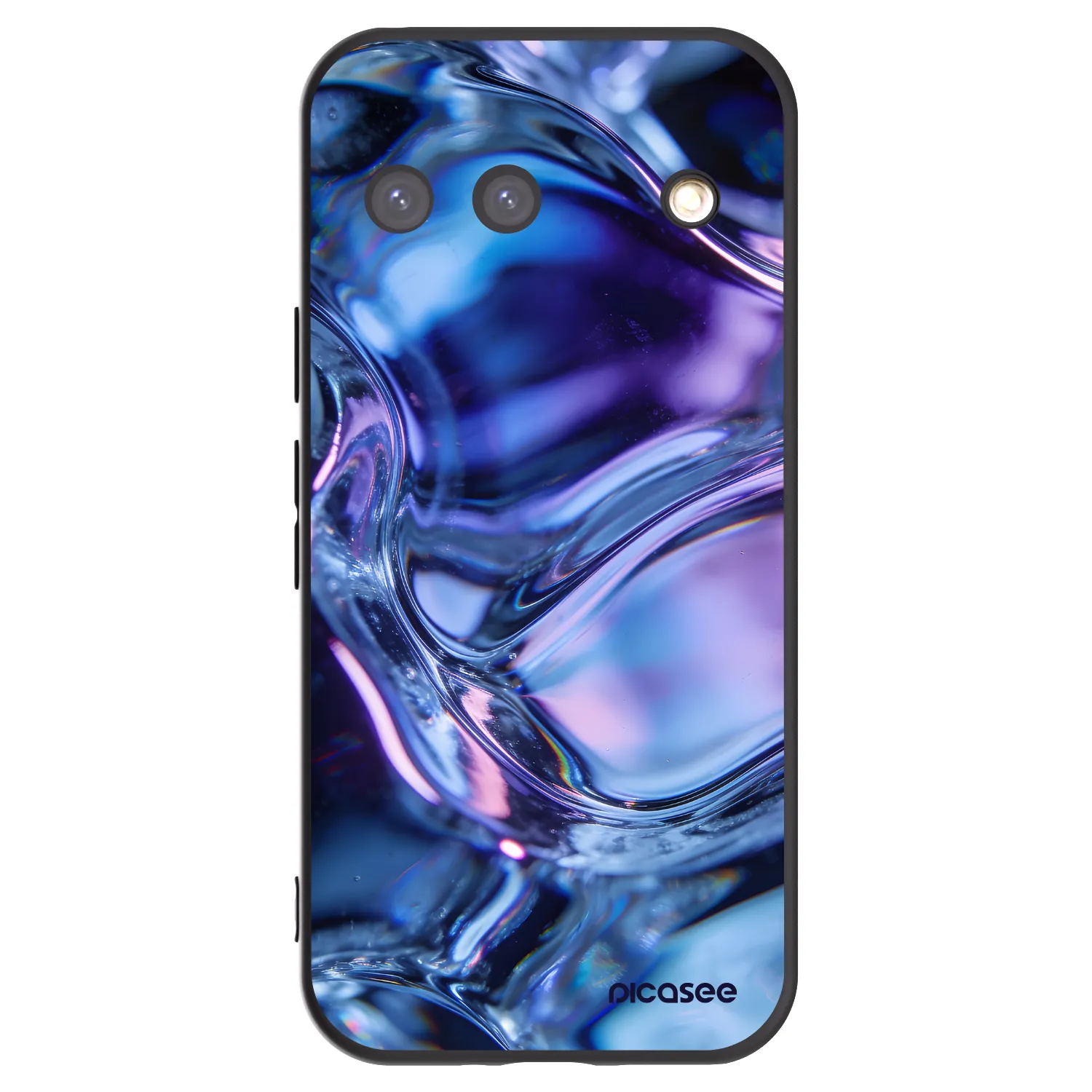 Picasee Google Pixel 9 Hülle - Schwarzes Silikon - Iris liquid