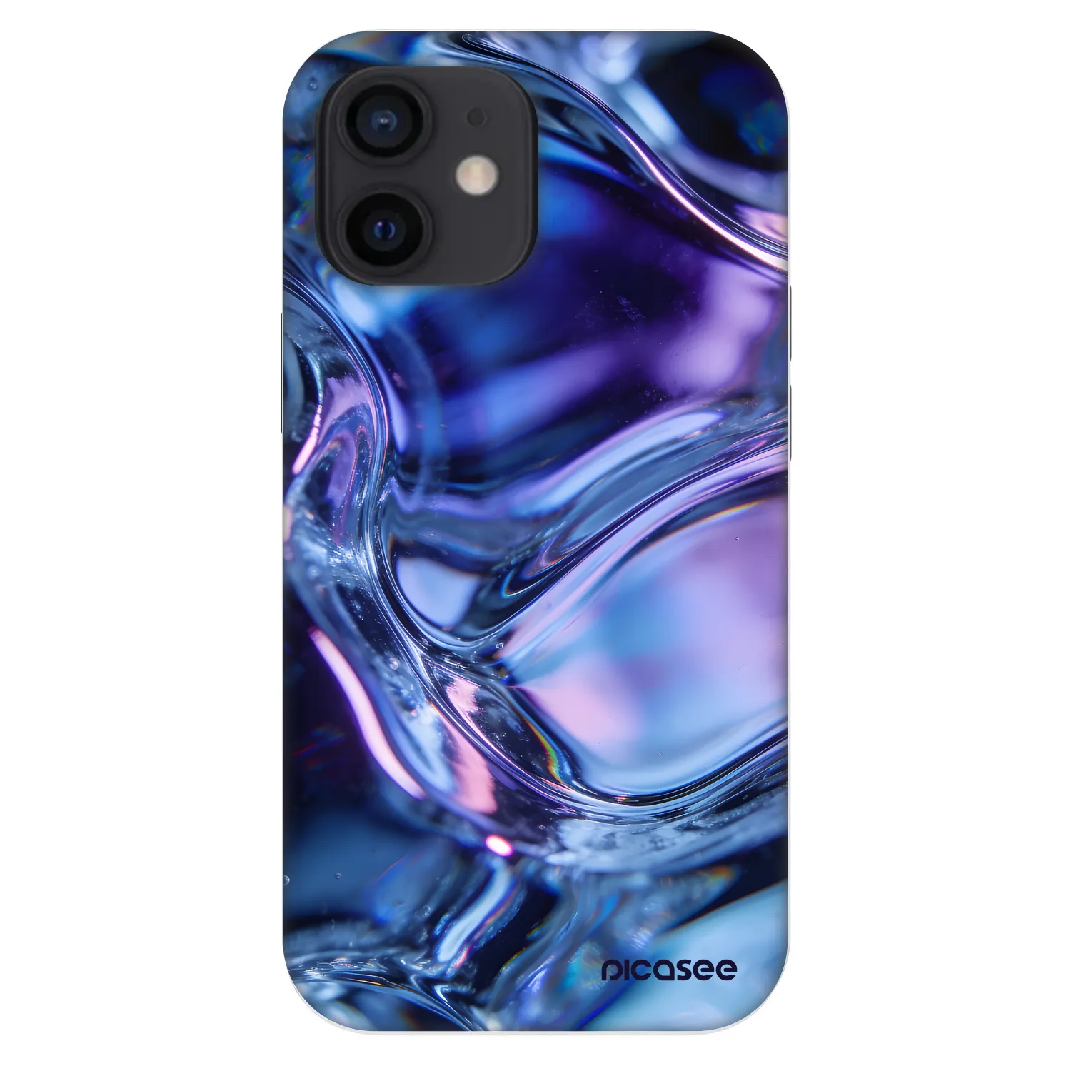 Picasee Fashion Case für Apple iPhone 12 mini - Iris liquid