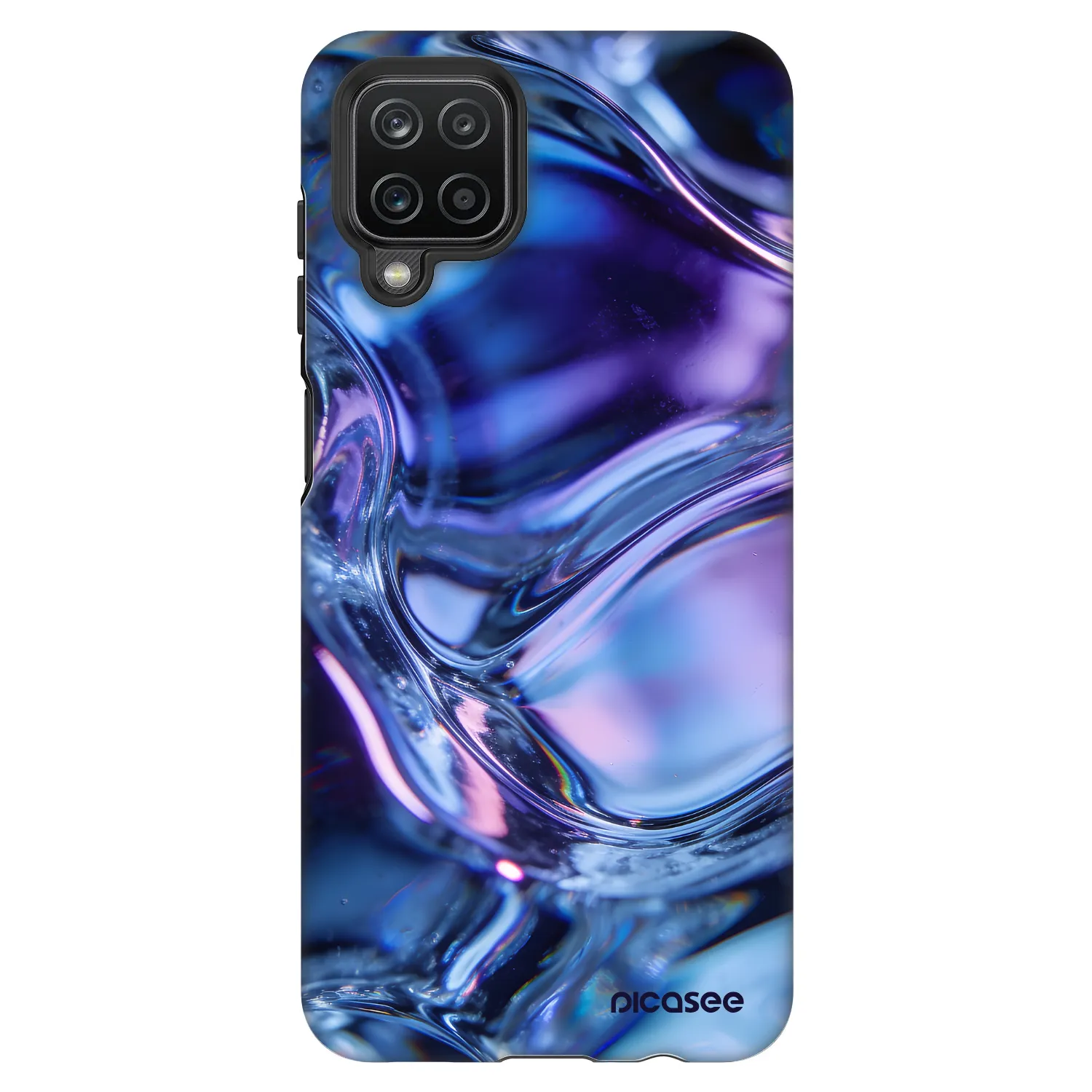 Picasee Fashion Case für Samsung Galaxy A12 A125F - Iris liquid