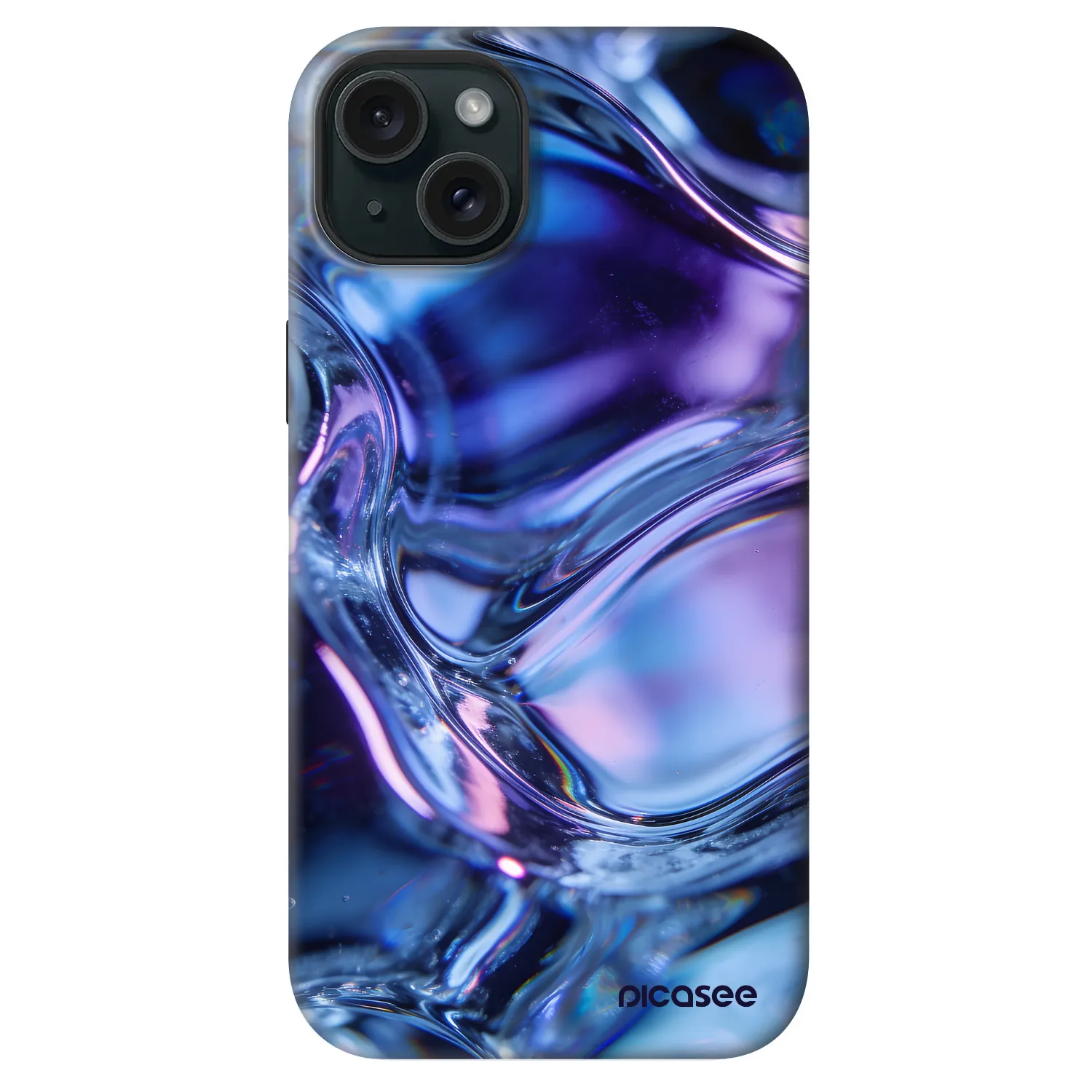 Picasee Fashion Case MagSafe für Apple iPhone 14 Plus - Iris liquid