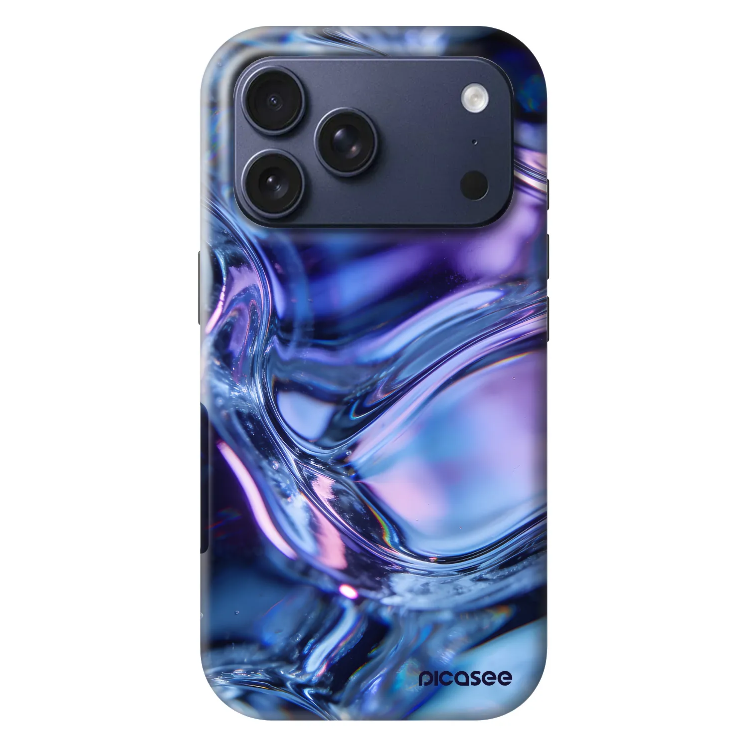 Picasee Fashion Case MagSafe für Apple iPhone 17 Pro - Iris liquid