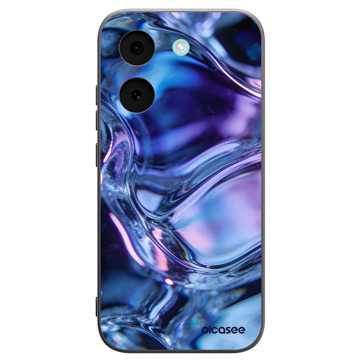 Picasee Xiaomi Poco X8 Pro Hülle - Schwarzes Silikon - Iris liquid