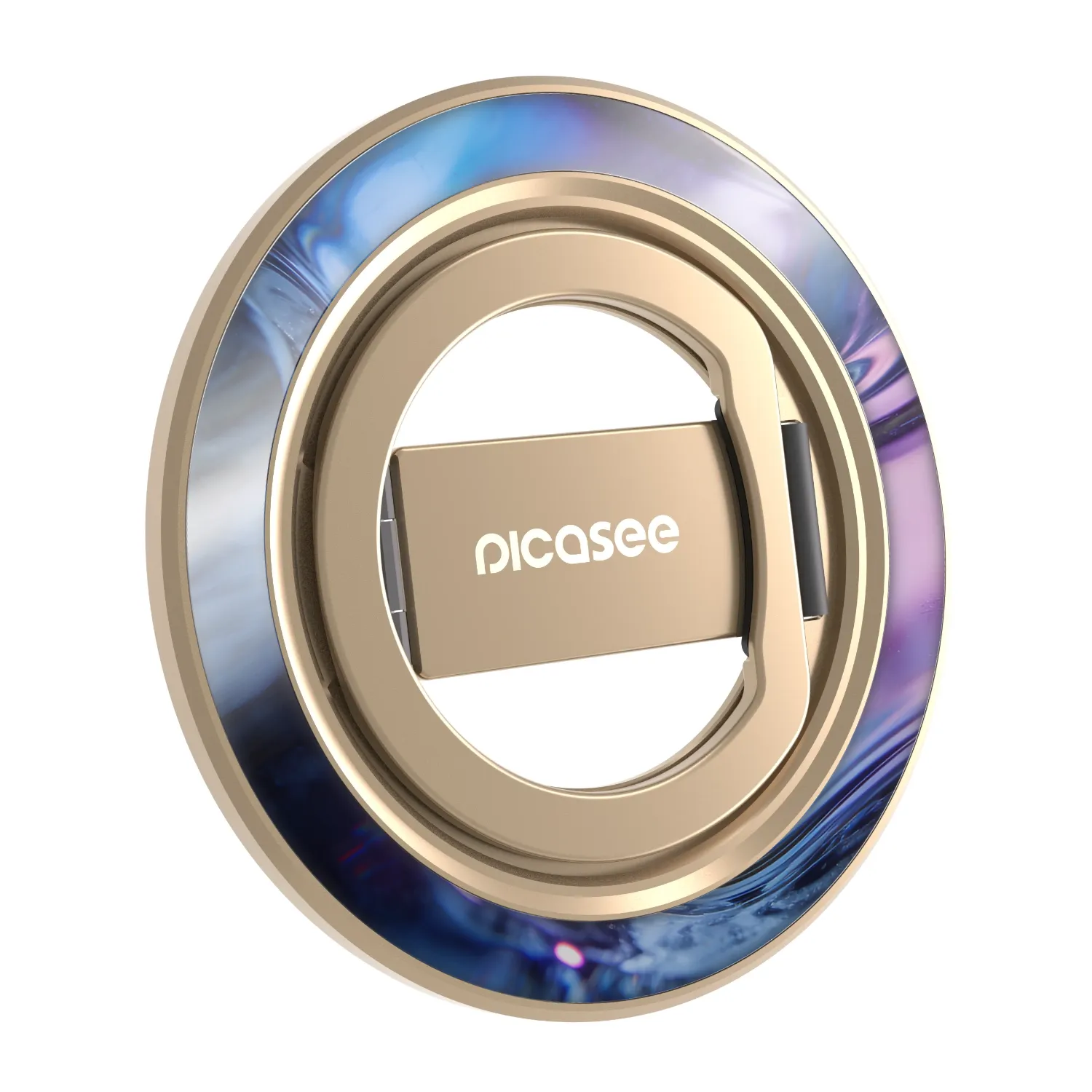 Picasee Magnetic holder - Gold - Iris liquid