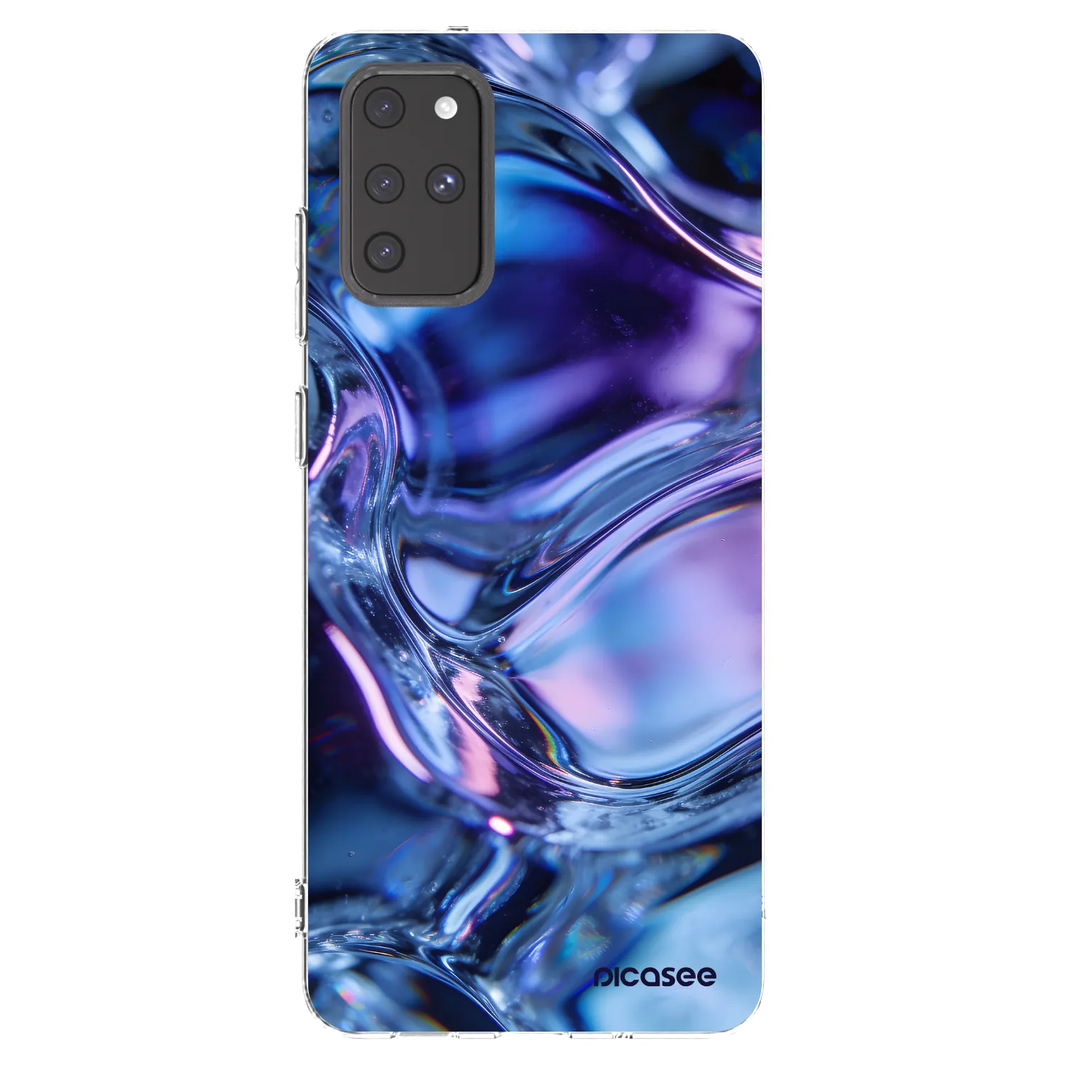 Picasee Samsung Galaxy S20+ G985F Hülle - Transparentes Silikon - Iris liquid