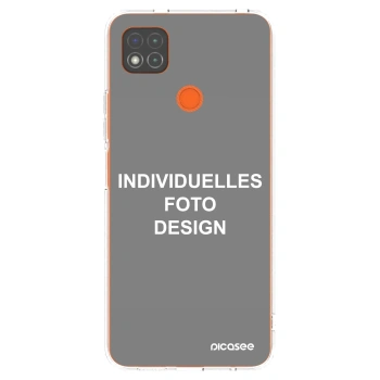 Picasee Xiaomi Redmi 9C Hülle - Transparentes Silikon - Individuelles Fotodesign