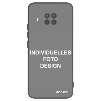 Picasee Xiaomi Mi 10T Lite Hülle - Schwarzes Silikon - Individuelles Fotodesign
