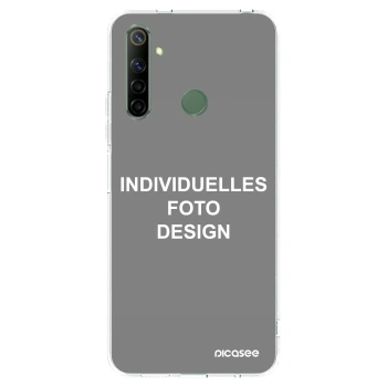 Picasee Realme 6i Hülle - Transparentes Silikon - Individuelles Fotodesign