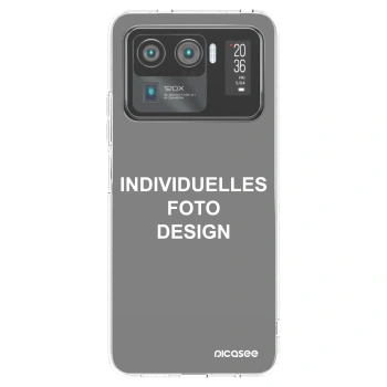 Picasee Xiaomi Mi 11 Ultra Hülle - Transparentes Silikon - Individuelles Fotodesign