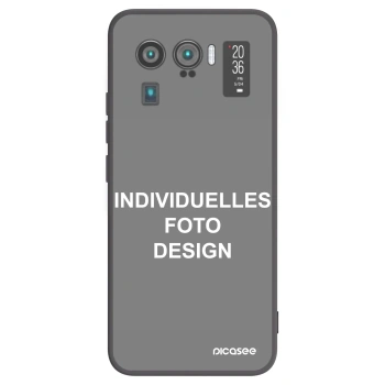 Picasee Xiaomi Mi 11 Ultra Hülle - Schwarzes Silikon - Individuelles Fotodesign