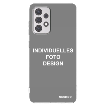 Picasee Samsung Galaxy A52s 5G A528B Hülle - Transparentes Silikon - Individuelles Fotodesign
