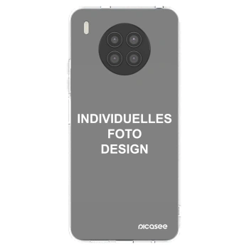 Picasee Huawei Nova 8i Hülle - Transparentes Silikon - Individuelles Fotodesign
