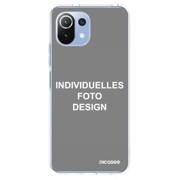 Picasee Xiaomi 11 Lite 5G NE Hülle - Transparentes Silikon - Individuelles Fotodesign