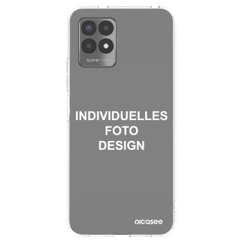 Picasee Realme 8i Hülle - Transparentes Silikon - Individuelles Fotodesign