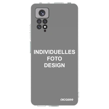 Picasee Xiaomi Redmi Note 11S 4G Hülle - Transparentes Silikon - Individuelles Fotodesign