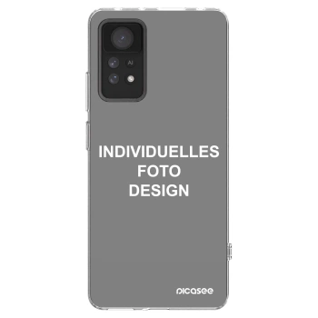 Picasee Xiaomi Redmi Note 11 Pro Hülle - Transparentes Silikon - Individuelles Fotodesign