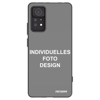 Picasee Xiaomi Redmi Note 11 Pro 5G Hülle - Schwarzes Silikon - Individuelles Fotodesign