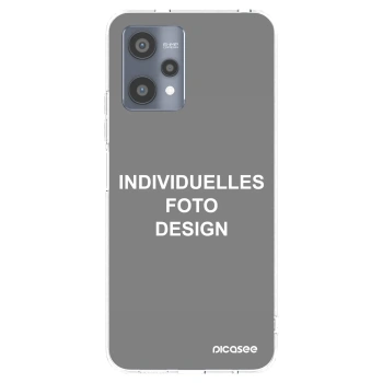 Picasee Realme 9 Pro 5G Hülle - Transparentes Silikon - Individuelles Fotodesign