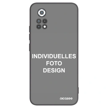 Picasee Xiaomi Poco X4 Pro 5G Hülle - Schwarzes Silikon - Individuelles Fotodesign