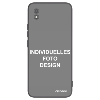 Picasee Realme C11 (2021) Hülle - Schwarzes Silikon - Individuelles Fotodesign