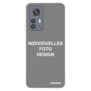 Picasee Xiaomi 12 Pro Hülle - Transparentes Silikon - Individuelles Fotodesign