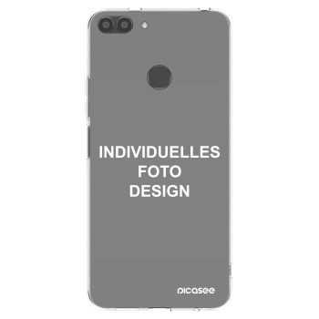 Picasee Huawei P Smart Hülle - Transparentes Silikon - Individuelles Fotodesign