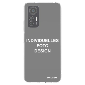 Picasee Xiaomi 12 Lite Hülle - Transparentes Silikon - Individuelles Fotodesign