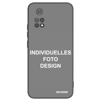 Picasee Xiaomi Poco M4 Pro Hülle - Schwarzes Silikon - Individuelles Fotodesign