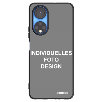 Picasee Honor X7 Hülle - Schwarzes Silikon - Individuelles Fotodesign