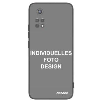 Picasee Xiaomi Redmi Note 11S 5G Hülle - Schwarzes Silikon - Individuelles Fotodesign