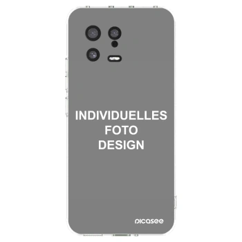 Picasee Xiaomi 13 Hülle - Transparentes Silikon - Individuelles Fotodesign