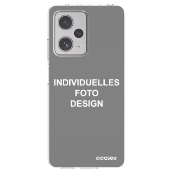 Picasee Xiaomi Redmi Note 12 Pro+ 5G Hülle - Transparentes Silikon - Individuelles Fotodesign