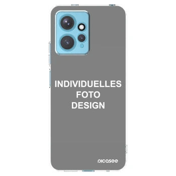 Picasee Xiaomi Redmi Note 12 4G Hülle - Transparentes Silikon - Individuelles Fotodesign