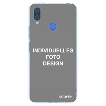 Picasee Huawei Nova 3 Hülle - Transparentes Silikon - Individuelles Fotodesign