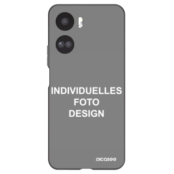 Picasee Honor 90 Lite 5G Hülle - Schwarzes Silikon - Individuelles Fotodesign
