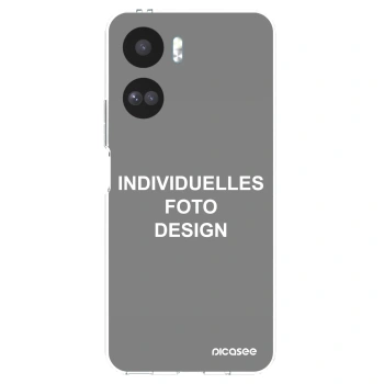 Picasee Honor 90 Lite 5G Hülle - Transparentes Silikon - Individuelles Fotodesign