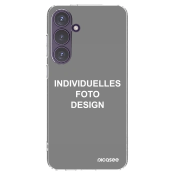 Picasee Samsung Galaxy S24+ S926B 5G Hülle - Transparentes Silikon - Individuelles Fotodesign