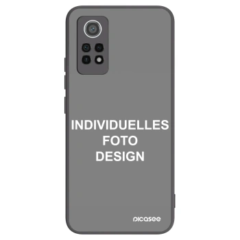 Picasee Xiaomi Redmi Note 12 Pro 4G Hülle - Schwarzes Silikon - Individuelles Fotodesign